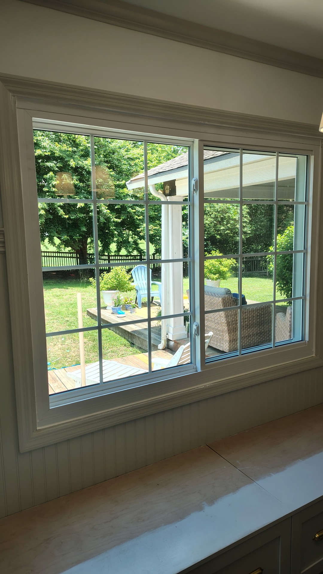 Kitchen slider window replacement