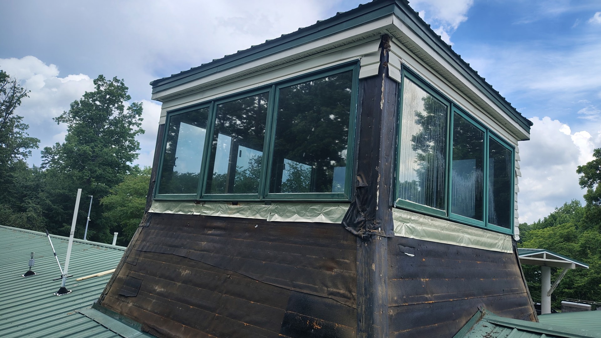 Dormer rebuild — before